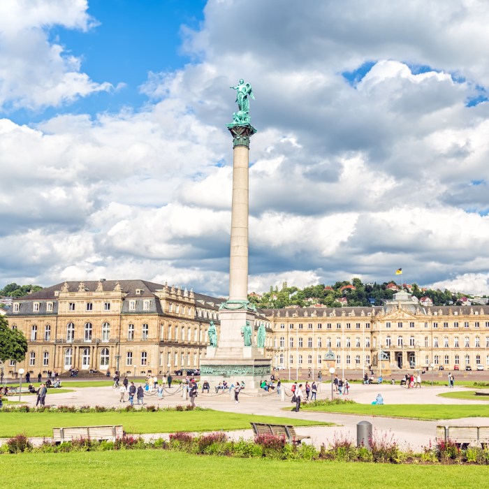 Stuttgart Schlossplatz – Einzugsgebiet für Entrümpelung und Haushaltsauflösung